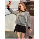 Dark Green Wool Blend Blouse