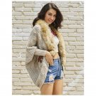 Deep V Neck Nude Voguish Loungewear Cardigan