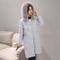 Winter Jacket Women 2017 Autumn Female Winter Down Jacket Coat Large Size Fur Hooded Collar Long Thi