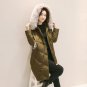 Winter Jacket Women 2017 Autumn Female Winter Down Jacket Coat Large Size Fur Hooded Collar Long Thi