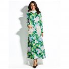 Long Sleeve Olive Green Duster Coat