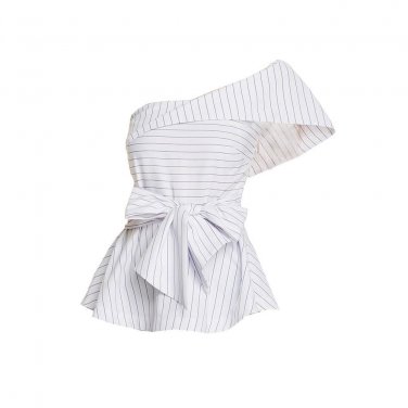 White Stripes Blouse