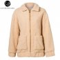 Lily Rosie Girl Casual Red Winter Jacket Women Parkas 2017 Warm Parks Double Pocket Zipper Thickened