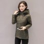 Big size 4XL 5XL hooded women winter jacket outerwear cotton padded casacos de inverno feminino ladi