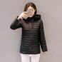 Big size 4XL 5XL hooded women winter jacket outerwear cotton padded casacos de inverno feminino ladi