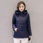 Big size 4XL 5XL hooded women winter jacket outerwear cotton padded casacos de inverno feminino ladi