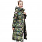 Fashion Winter Jacket Women 2017 Print Thick Warm Female Jacket Cotton Coat Parkas jaqueta feminina 