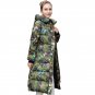 Fashion Winter Jacket Women 2017 Print Thick Warm Female Jacket Cotton Coat Parkas jaqueta feminina 