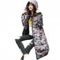 Fashion Winter Jacket Women 2017 Print Thick Warm Female Jacket Cotton Coat Parkas jaqueta feminina 