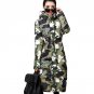 Fashion Winter Jacket Women 2017 Print Thick Warm Female Jacket Cotton Coat Parkas jaqueta feminina 