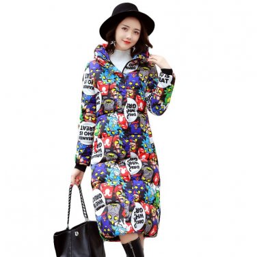 High Quality 2018 Winter Women Jackets Long Winter Jacket Women Warm Down Cotton Coat Female Thicken