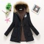 2017 New Parkas Female Women Winter Coat Thickening Cotton Winter Jacket Womens Outwear Parkas for W