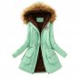 2017 New Parkas Female Women Winter Coat Thickening Cotton Winter Jacket Womens Outwear Parkas for W