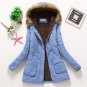 2017 New Parkas Female Women Winter Coat Thickening Cotton Winter Jacket Womens Outwear Parkas for W