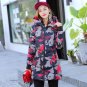 Fashion Winter Jacket Women 2017 Print camouflage Thick Warm Female jacket Down Cotton coat parkas W