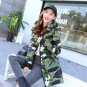 Fashion Winter Jacket Women 2017 Print camouflage Thick Warm Female jacket Down Cotton coat parkas W