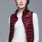 HOT!Winter Women 90% White Duck Down Vest Women\'s Ultra Light Duck Down Vest Jacket Autumn Winter S