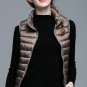 HOT!Winter Women 90% White Duck Down Vest Women\'s Ultra Light Duck Down Vest Jacket Autumn Winter S