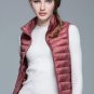 HOT!Winter Women 90% White Duck Down Vest Women\'s Ultra Light Duck Down Vest Jacket Autumn Winter S