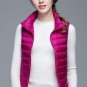 HOT!Winter Women 90% White Duck Down Vest Women\'s Ultra Light Duck Down Vest Jacket Autumn Winter S