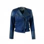 Lily Rosie Girl Gray Zipper Suede Faux Leather Jacket Women Autumn Winter Black Basic Jackets Casual