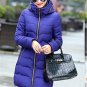 New Wadded Winter Jacket Women Cotton Long Jacket Fashion 2017 Girls Padded Slim Plus Size Hooded Pa