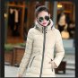 New Wadded Winter Jacket Women Cotton Long Jacket Fashion 2017 Girls Padded Slim Plus Size Hooded Pa