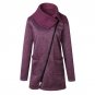 2017 Winter Coat Plus Size Women Casual Zipper Hoodies Full Sleeve Cotton Long Jacket 4XL 5XL Sweats
