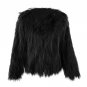 2017 Imitation Fur Overcoat Short Fur Coat Floating Hair Jacket Faux Fox Jackets Hairy Party Winter 