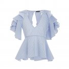 Blue Stripes Blouse