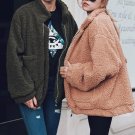 Fashion Women Fluffy Shaggy Faux Fur Warm Winter Coat Cardigan Jacket Lady Outwear Tops Long Sleeve 