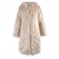 Elegant X-Long Fluffy Faux Fur Coat Women Winter Thick Warm Long Sleeve Female Outerwear Autumn Fur