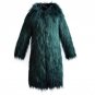 Elegant X-Long Fluffy Faux Fur Coat Women Winter Thick Warm Long Sleeve Female Outerwear Autumn Fur