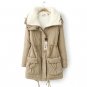 Winter Women coat Thick Warm Turn Down Collar Women Jacket Coat Fashion new Jackets Female Parka JT3