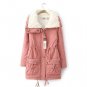 Winter Women coat Thick Warm Turn Down Collar Women Jacket Coat Fashion new Jackets Female Parka JT3