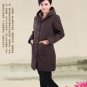 Down coat 2017 women winter jacket coat middle-aged women XL-6XL winter plus velvet hooded coat jack