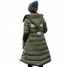 2017 New Plus Size Winter Wadded Jacket Women Thick Warm Hooded Long Cotton-padded Jacket Parka Slim