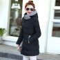 2018 High Quality Ladies Winter Jacket Women Long Overcoat long Winter Jacket Women thicken warm hoo