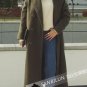 2017 Women\'S Harajuku Korean Winter Woolen Jacket Double-Breasted Long Paragraph Loose Straight Woo
