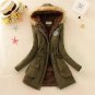 STAINLIZARD Thick Women Winter Coat Casual Cotton Autumn Parkas Hooded Long Outwear Women Clothing W