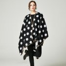 brand 2017 cashmere scarf women winter ponchos and capes knit thick warm blanket oversize female pas