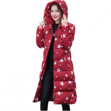 Wadded Cotton Jacket Women New Winter Coat Female Fashion Warm Parkas Hooded Women\'s Down Jacket Ca