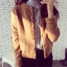 Women Cardigan Sweater Autumn Winter Woolen Knitted Cardigan Female Thick Short Jacket Sweater Women