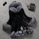 Winter Jacket Women New Fashion Women Casual Synthetic Fur Clothing Hooded Coat Overcoat Outwear  Ch