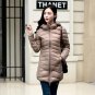 Women Winter Coat 2017 New 90% White Duck Down Jackets Slim Hooded Long Down Coat Portable Plus Size