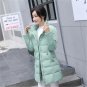 2017 Winter Coat Women Faux Fur Collar Zippers Pockets Coats Ladies Cotton-padded Jacket Womens Park