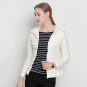 2017 New Women Winter Jacket Ultra Light White Duck Down Jacket Fashion Warm Slim Hooded Down Coat f