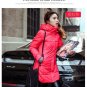 Plus size Candy color Slim Cotton coat women Parka 6XL Autumn winter jacket Women Thick Hooded Cotto