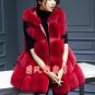 High Quality Faux Fur Coat For Woman Hooded Warm Coat Woman Winter Snow Palka Overcoat Detachable Sl