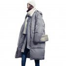 Women Winter Oversized Jackets Long Warm Coat Loose Bread Style 2017 Ladies Parka Winterjas Dames Ab